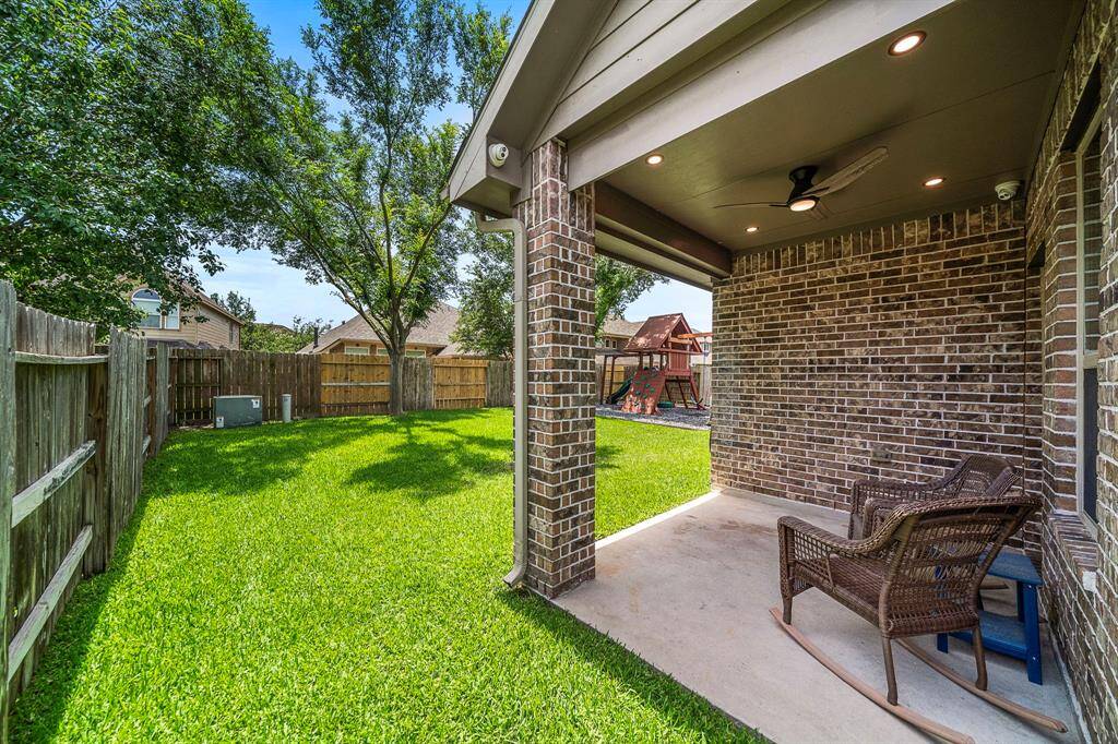 Enjoy your own private escape with lush green grass and plenty of room to roam, relax, or play.