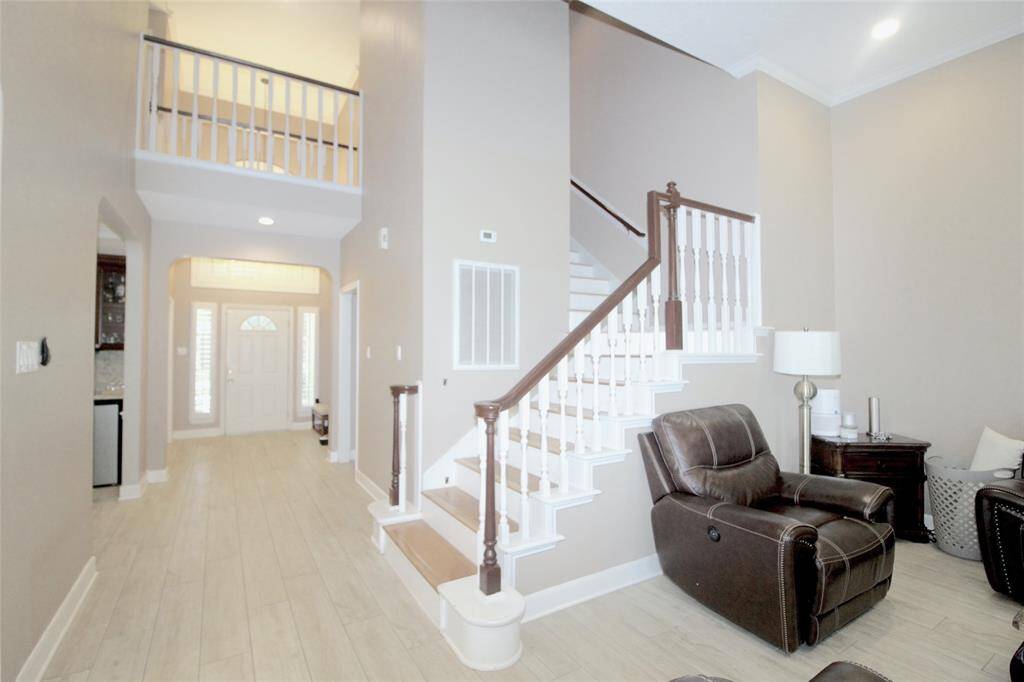Stairway to second floor