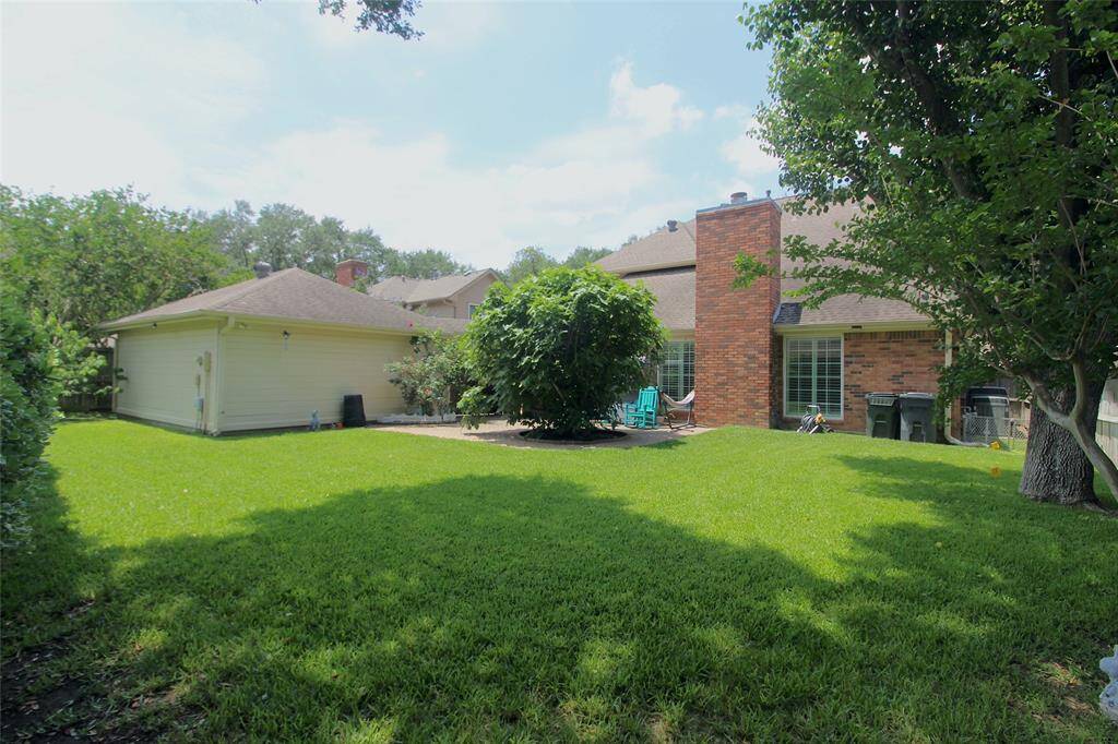 Backyard with lots of space