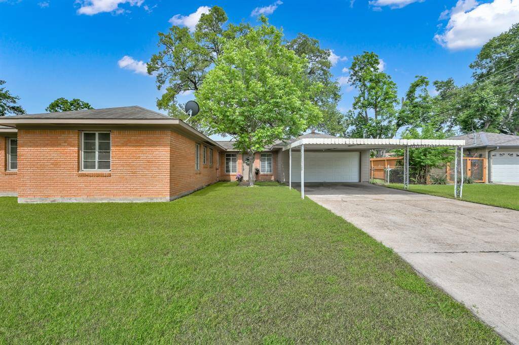 Side Entry with carport/garage