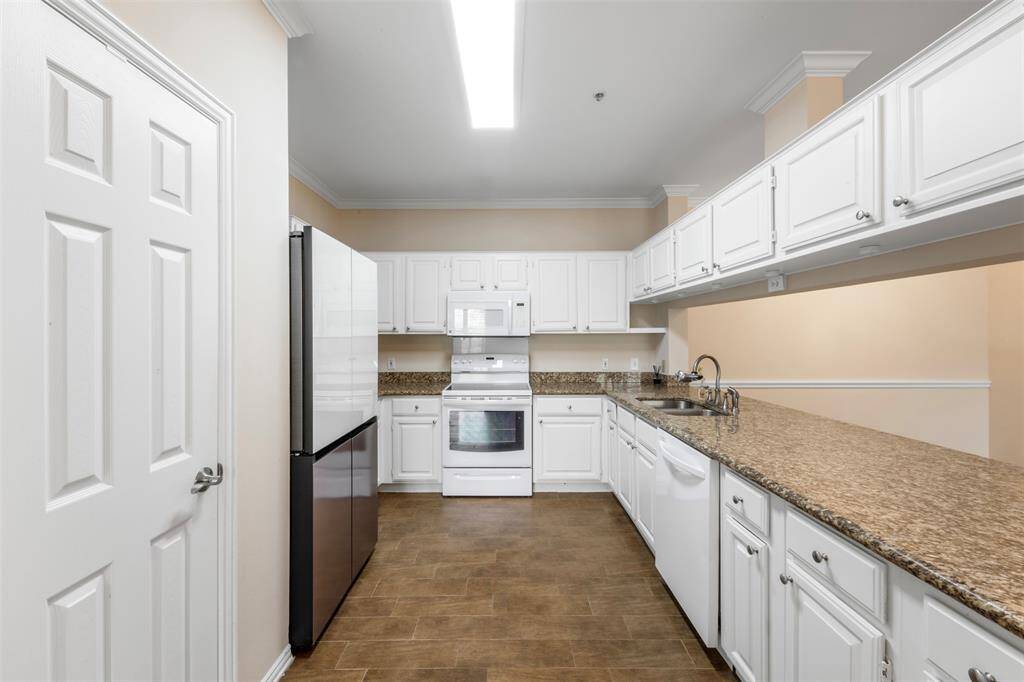 Kitchen with beautiful tile floors