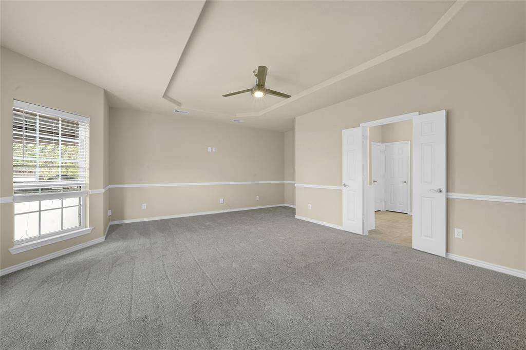 Alternate view of primary bedroom
