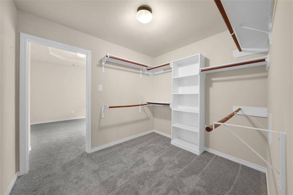 Primary bedroom closet