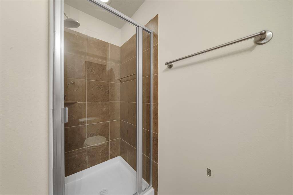 2nd full bathroom down w/ shower