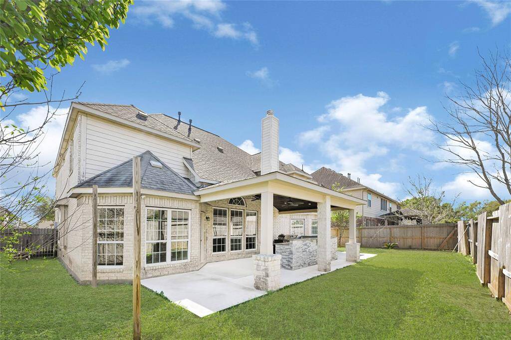Alternate view of backyard