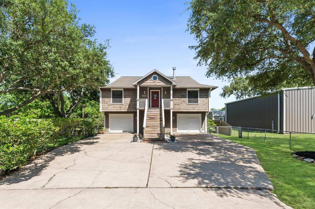 Double driveway and double garage allows for ample parking