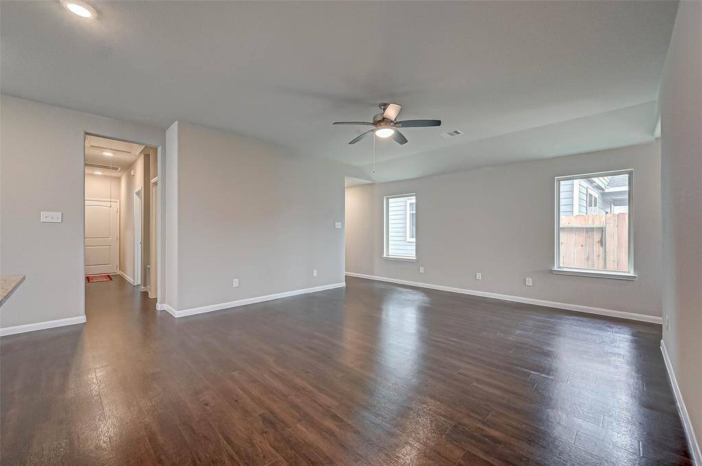 Bright and spacious living area