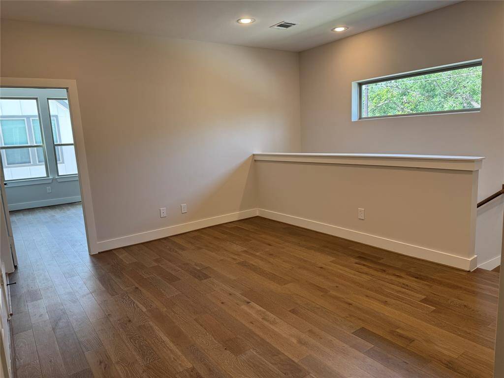 2nd floor flex space which can be a game room, den or study