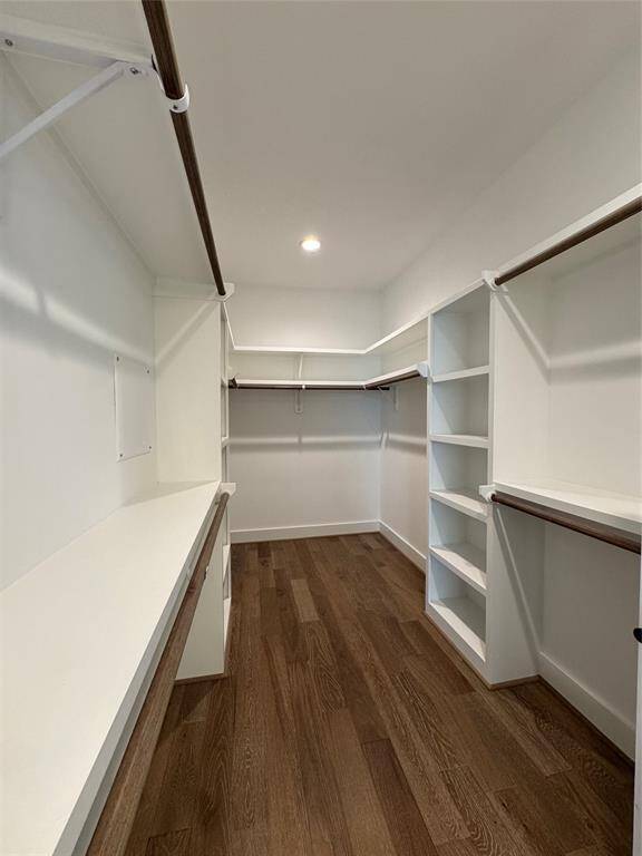 Primary closet
