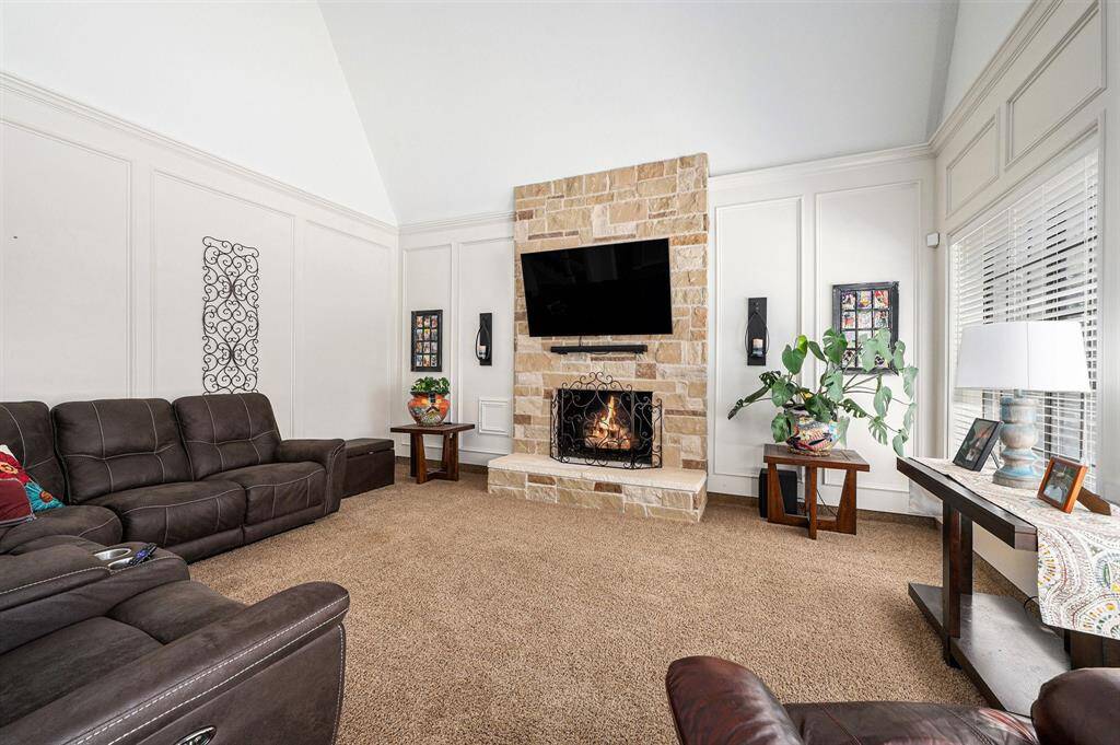 Plenty of space for the family to gather and watch a movie