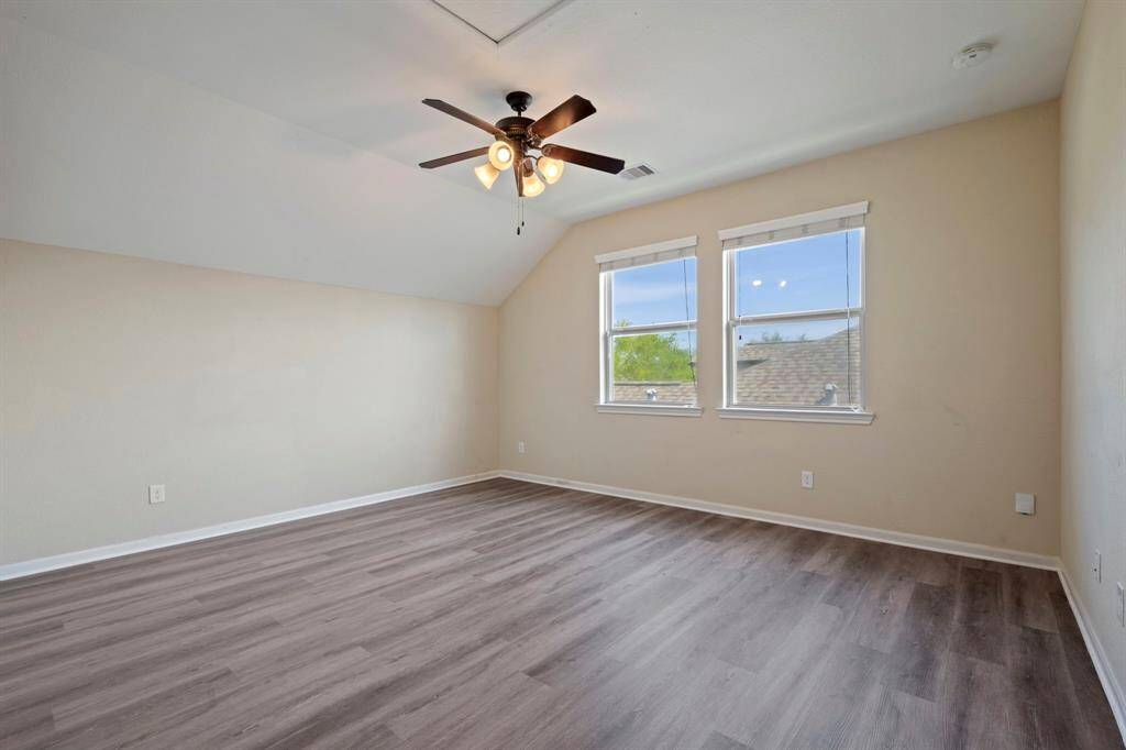 The HUGE upstairs game room can also serve as a 4th bedroom as it has a walk in closet and full bath