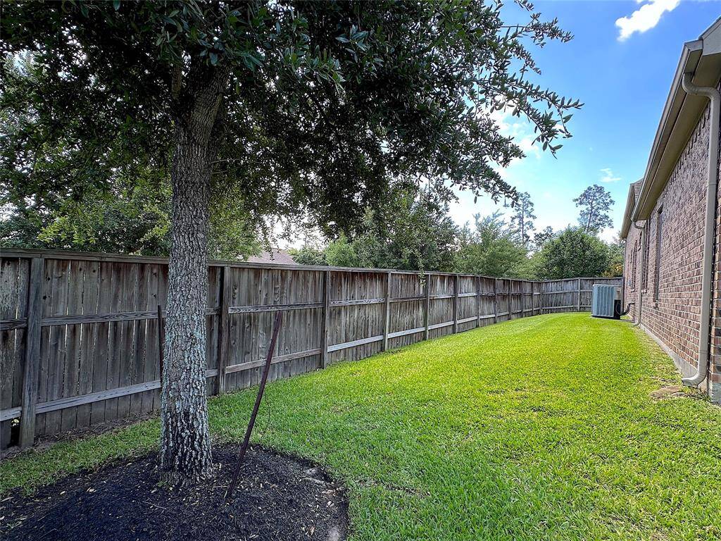 Side yard near second street