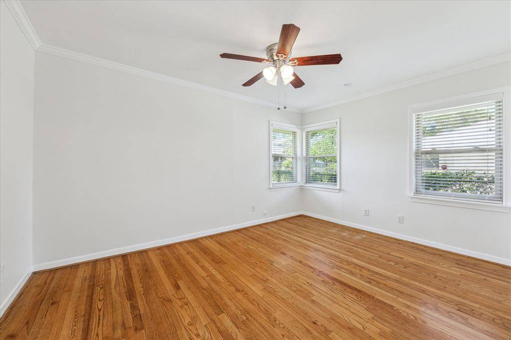 Primary bedroom opens into Sunroom .. an ideal location to add a second bathroom and make it ensuite!