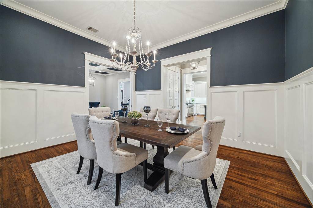 You will love the flexibility of closing off the formal living if you choose so for a more intimate dining.