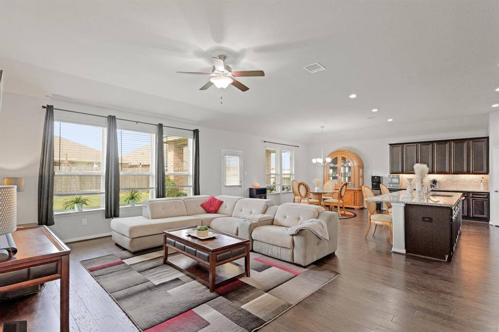 Versatile layout with seamless flow between kitchen, dining, and living ideal for everyday comfort or entertaining.