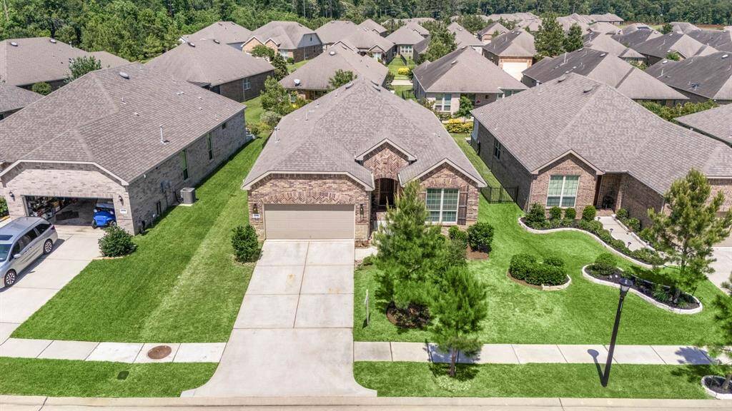 Aerial view of 239 Spotted Saddle Ct.
