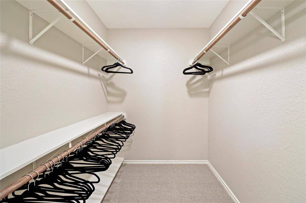 Primary closet