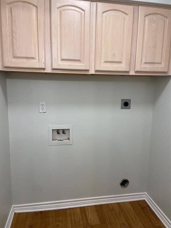 The laundry room is spacious, so you won't feel crowded loading your laundry.