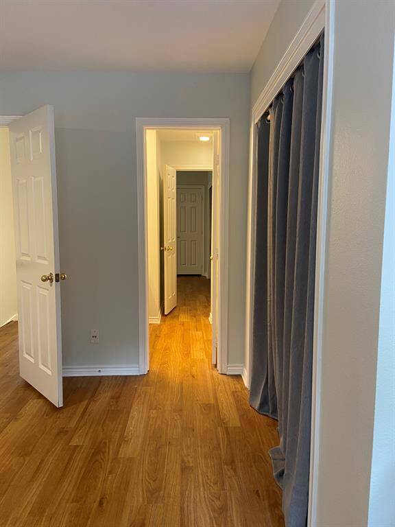 Primary bedroom to the bath.