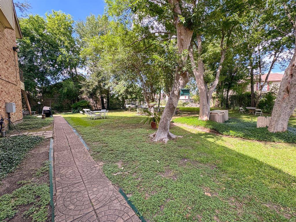 One of several community green spaces where you can enjoy the outdoors.