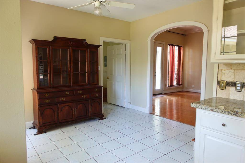 Breakfast Area Open to Living and Kitchen