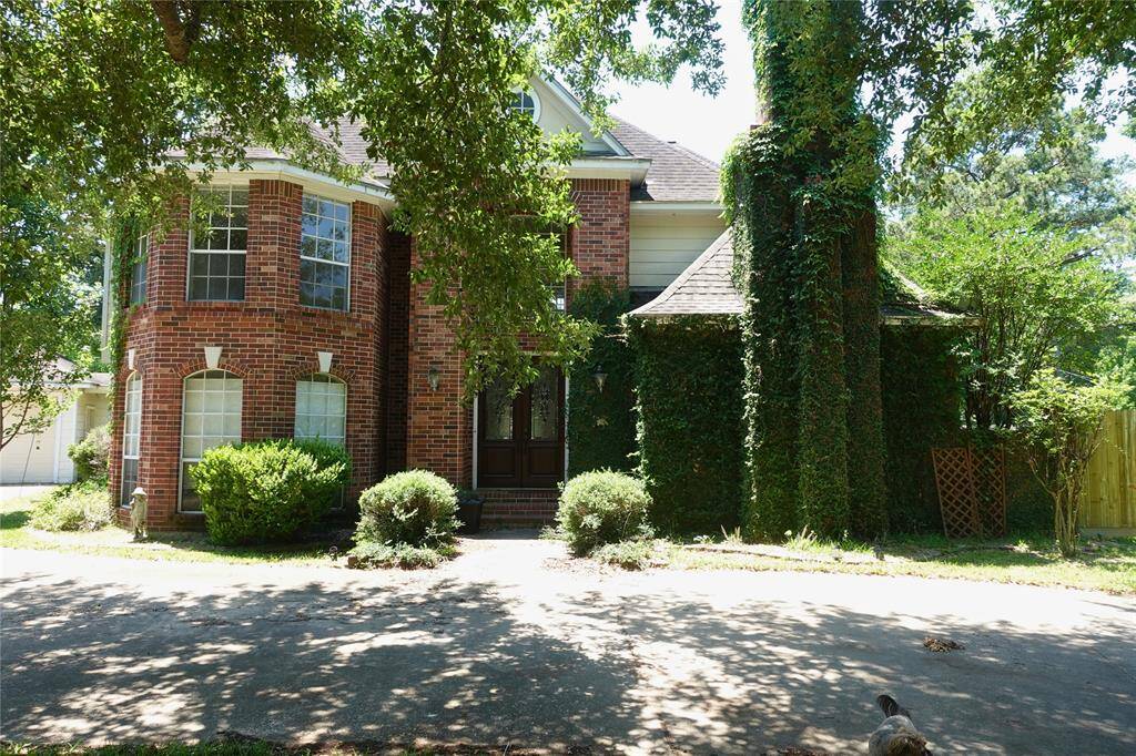 Classic Brick Front Elevation with Ivy Accents