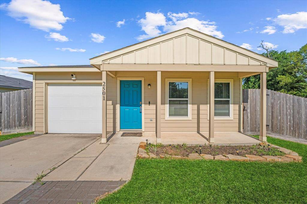 Covered front porch