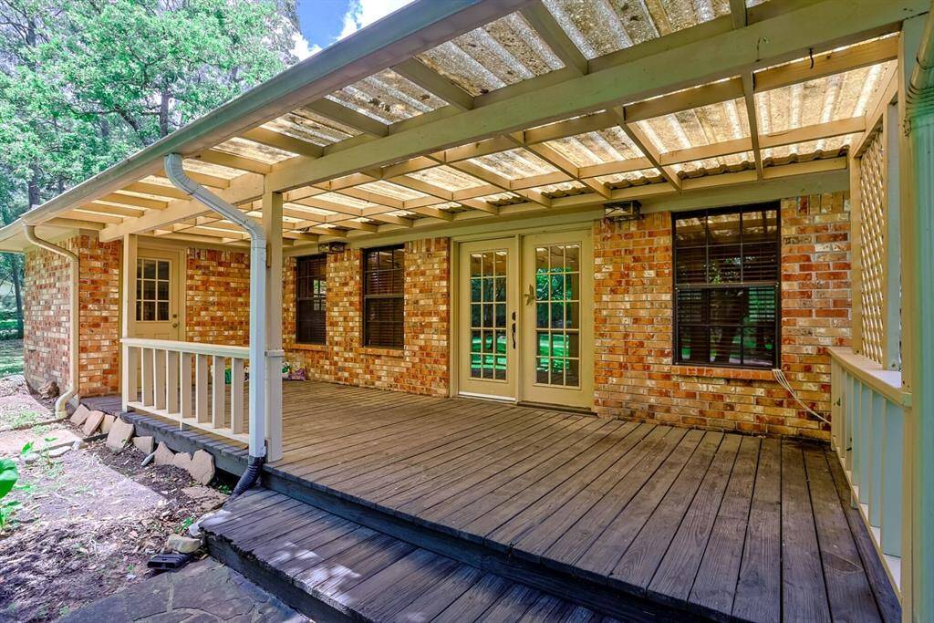 Back porch