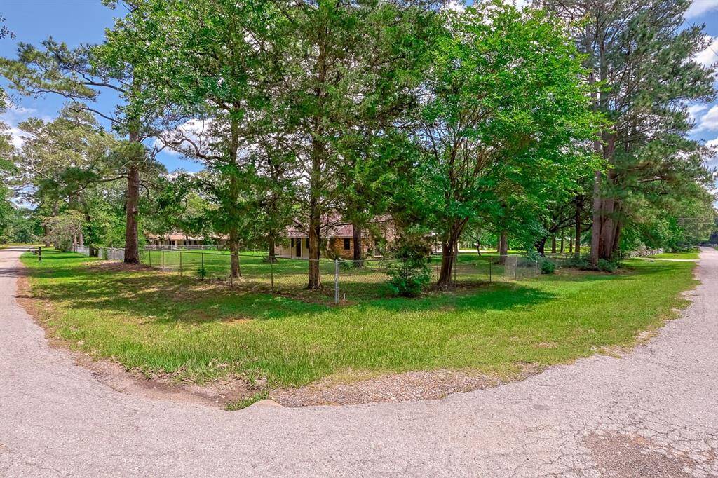 Side view of property