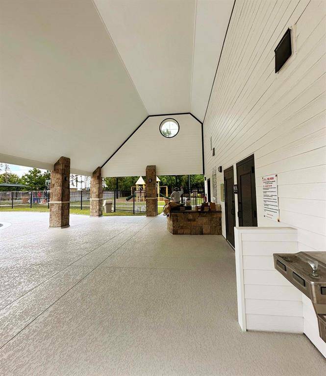 Community Pool - hang out area