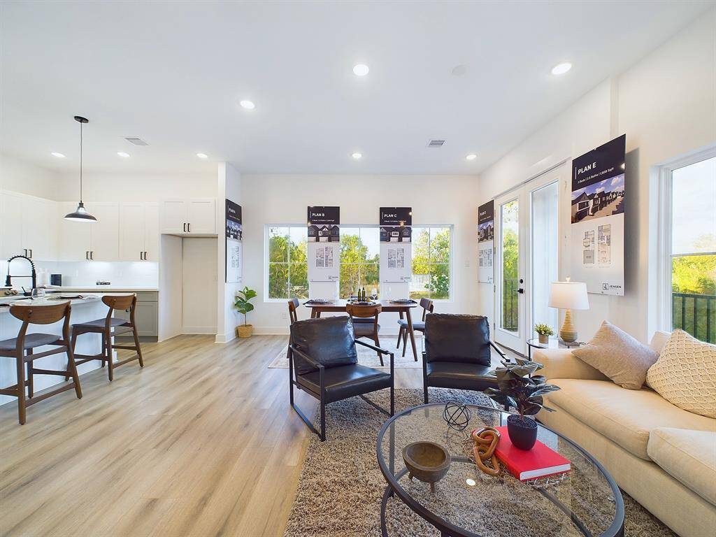Two-story homes with open living area & kitchen on the second floor, ideal for entertaining. FINISHES & FLOOR PLANS WILL VARY! Ceiling fans are not included!