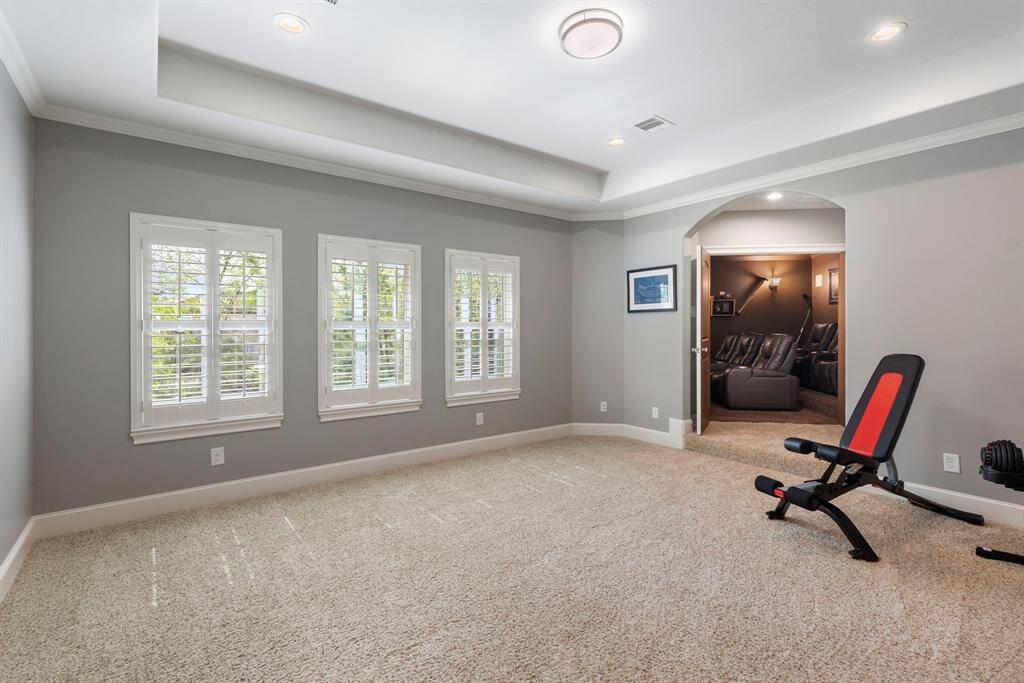 Game room located on the second floor.