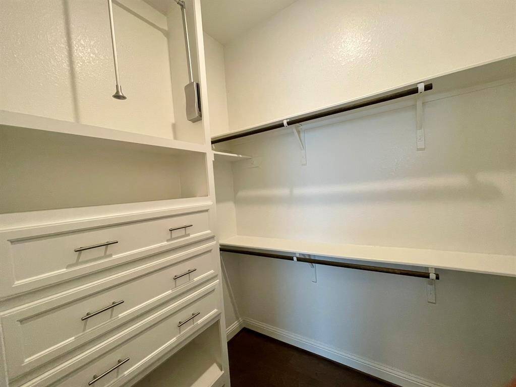 Split Closets in this Primary Suite.