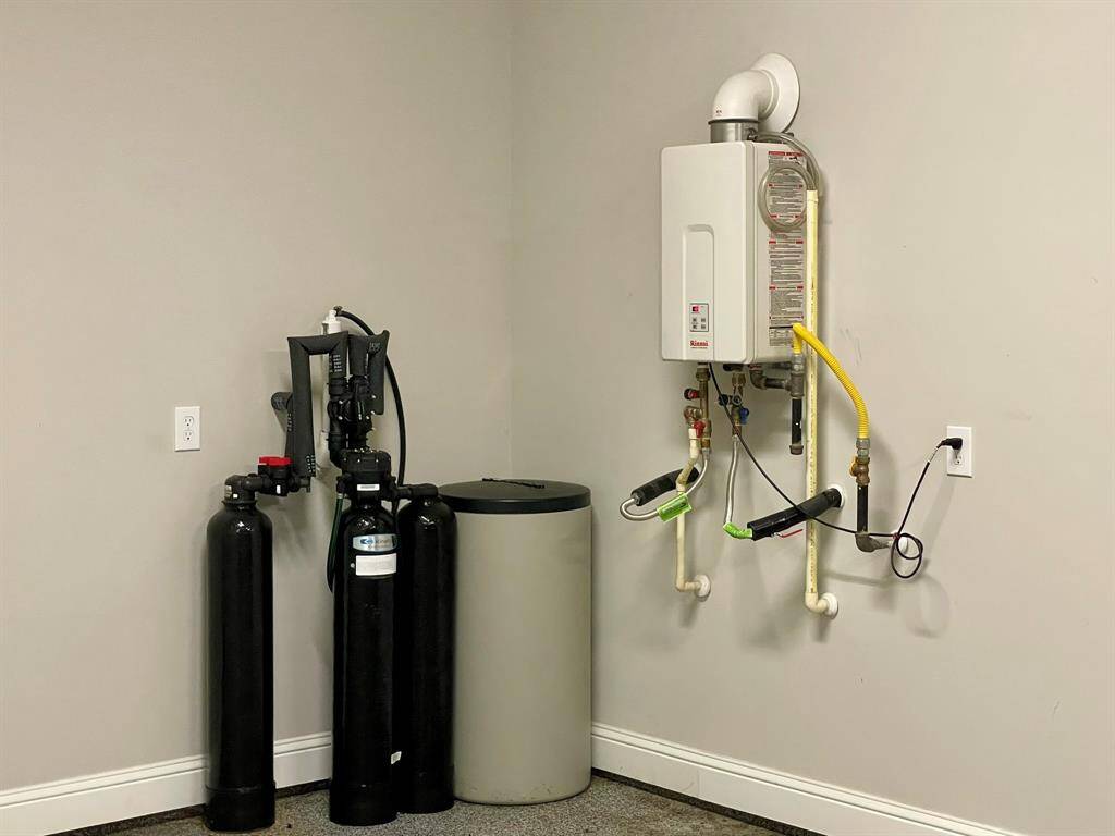 PLUS - a Tankless Water Heater and Water Softener.
