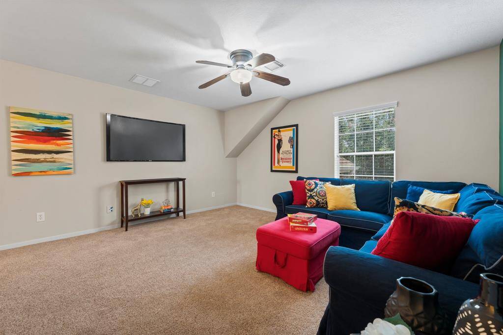 Plenty of room for games and watching your favorite shows!