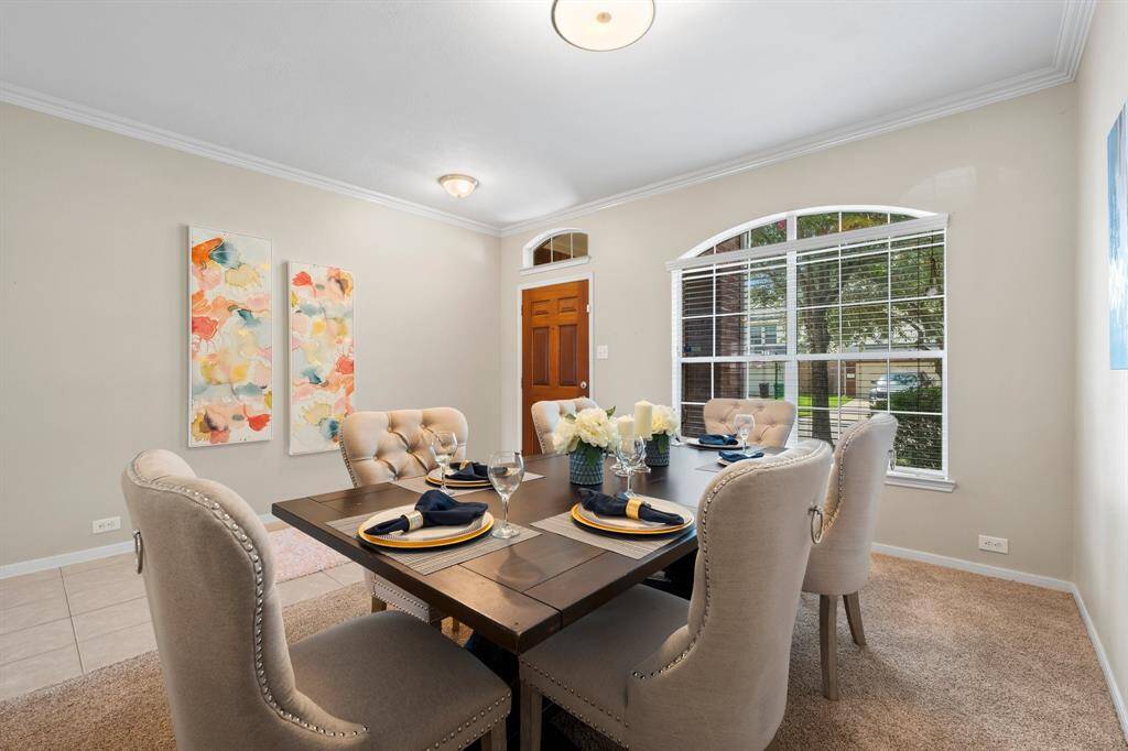 A great space for special meals and celebrations.