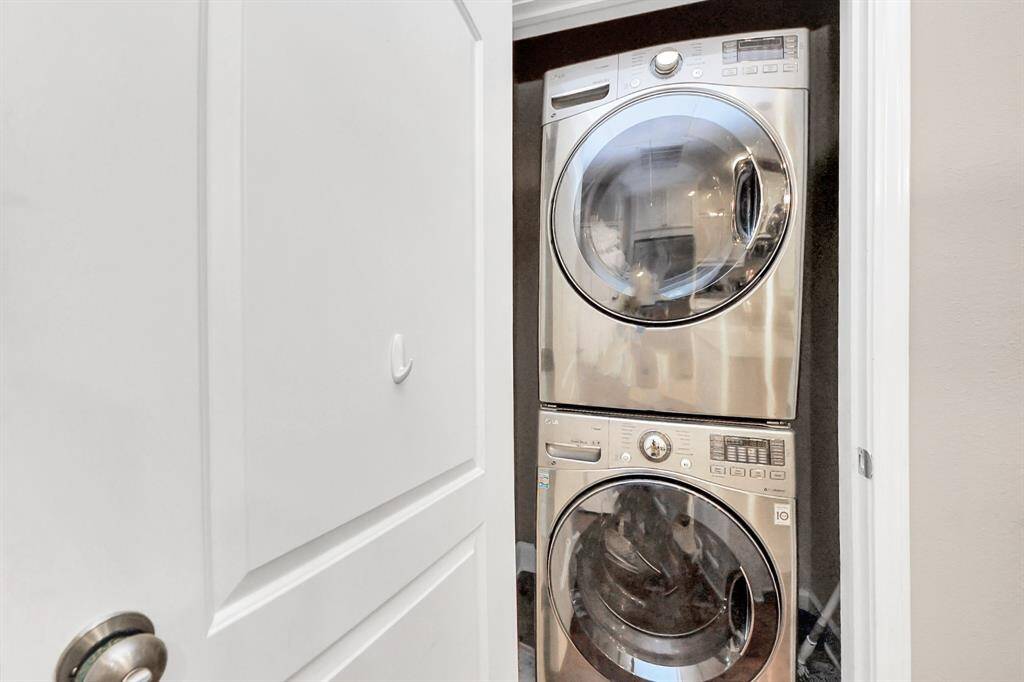 Washer and Dryer included.