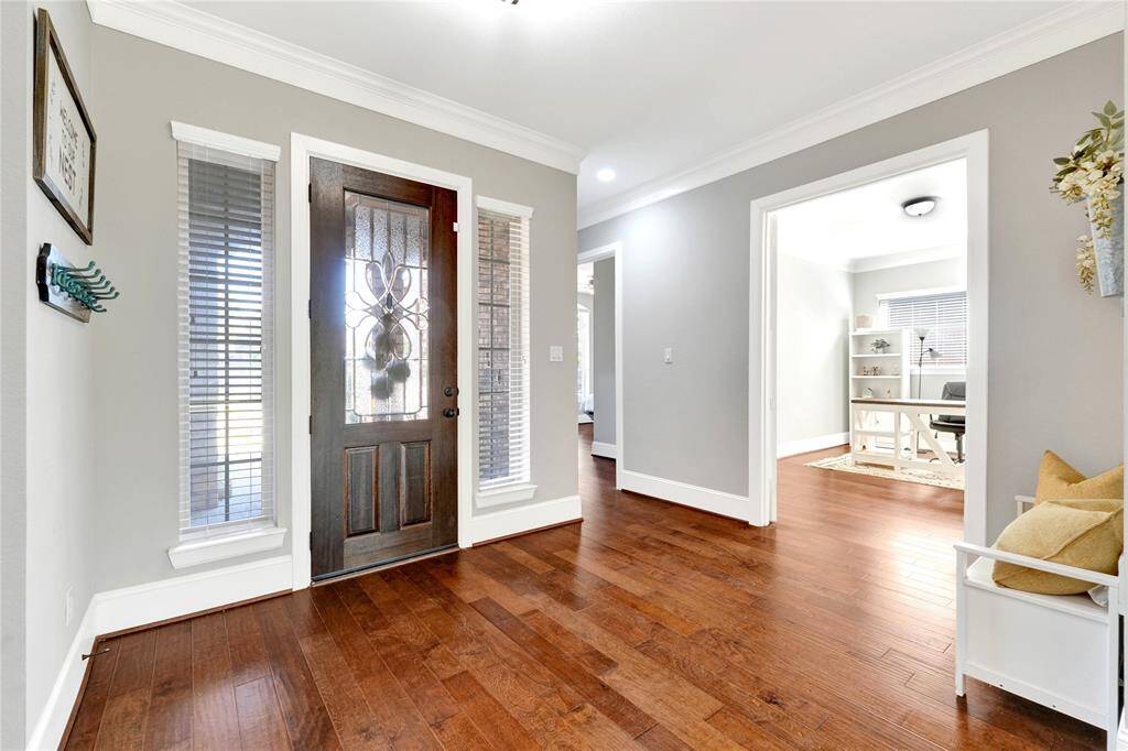 Guest Suite and Office privately located at the front of the home