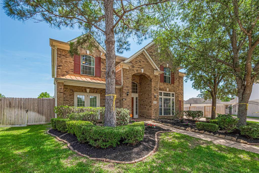 Beautiful landscape , full brick elevation