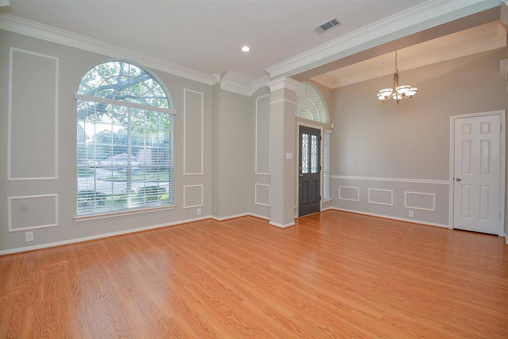 Tall windows bring plenty of light inside!