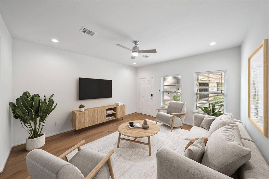 The living room is your canvas to add your special touch to make this your home. *virtually staged
