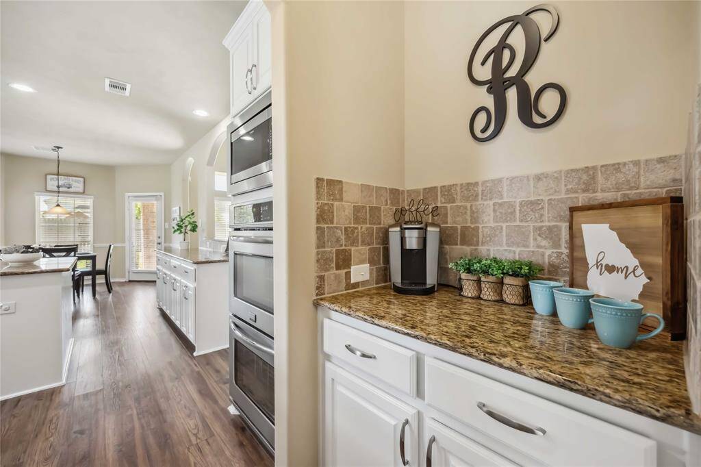 Sneak into your coffee bar to jump start your day.