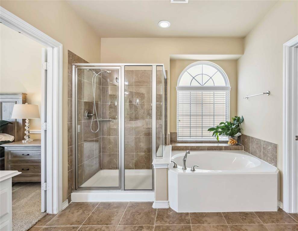 Enjoy soaking in your tub after a long day at work.