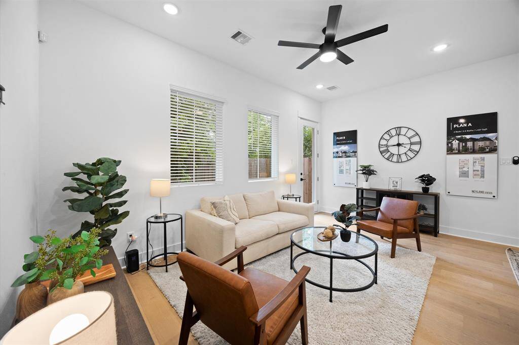 Spacious open concept living/dining/kitchen area on the first floor!