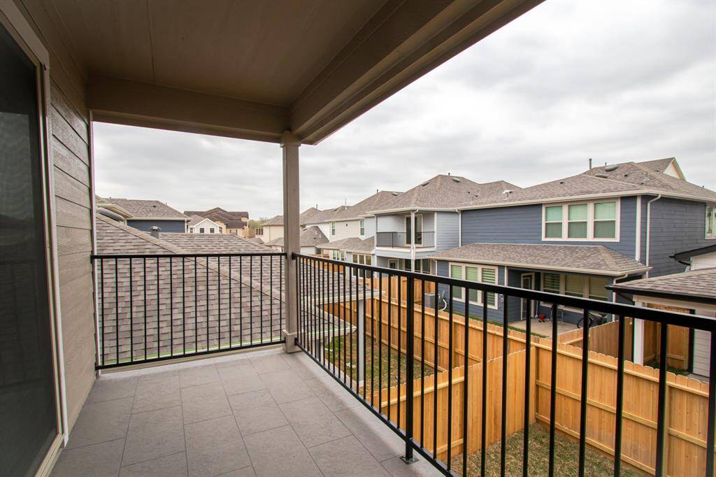 Balcony off Primary Bedroom