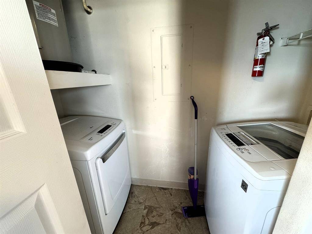 Washer Dryer (included)