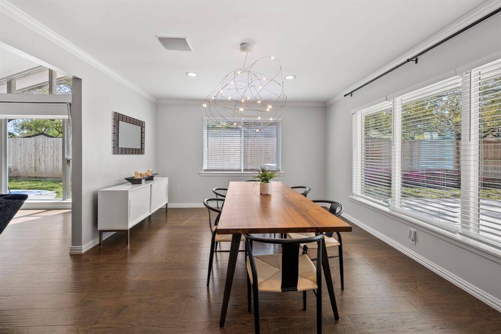 Another view of the formal dining.