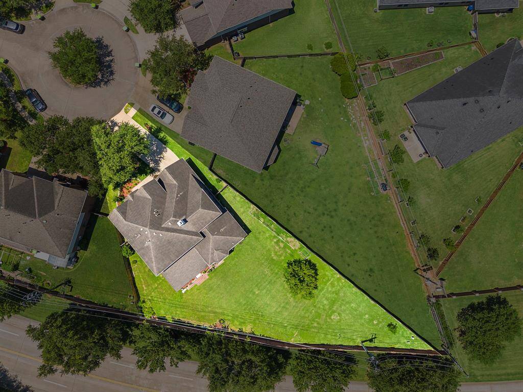 Huge backyard