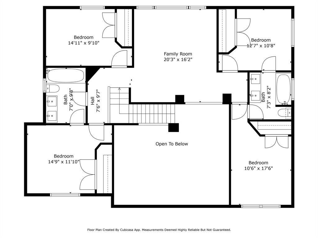 Floor Plan - Second Floor
