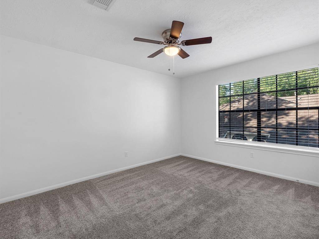 Bedroom #4 w/ Ceiling Fan, Light & Bright